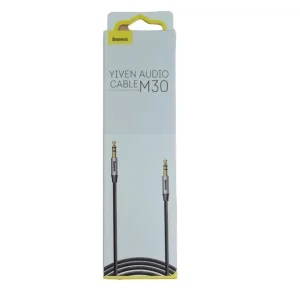 کابل AUX باسئوس مدل Yiven Audio M30 طول 1.5 متر