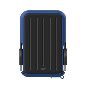 هارد اکسترنال سیلیکون پاور مدل Armor A66 ظرفیت یک ترابایت دارای رابط USB Type-A 3.2