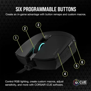ماوس مخصوص بازی کورسیر مدل KATAR PRO XT Ultra-Light