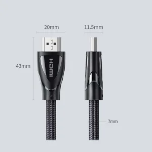 کابل 2.1 HDMI یوگرین مدل 80404-HD140 طول 3 متر