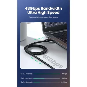 کابل 2.1 HDMI یوگرین مدل 80404-HD140 طول 3 متر