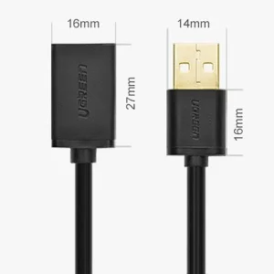 کابل افزایش طول USB 2.0 یوگرین مدل US103-10316 طول 2 متر