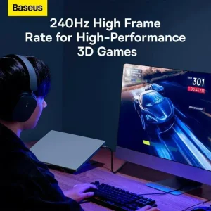 کابل DisplayPort بیسوس مدل BS-OH143 طول 2 متر