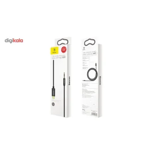 کابل انتقال صدا USB-C به جک 3.5 میلی متری باسئوس مدل M01 به طول 1.2 متر