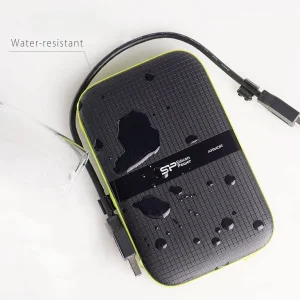 هارد اکسترنال سیلیکون پاور مدل Armor A60 ظرفیت یک ترابایت دارای رابط USB Type-A 3.2