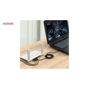 کابل شبکه CAT7 اوریکو مدل PUG-C7 طول 30 متر