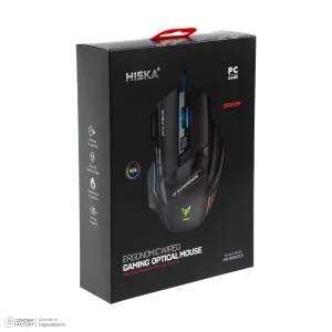 ماوس گیمینگ هیسکا مدل HX-MOG310