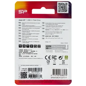 فلش مموری سیلیکون پاور مدل Jewel J07 ظرفیت 64 گیگابایت