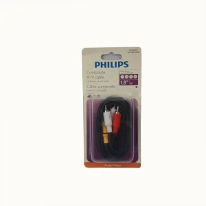 کابل 3 جک RCA به 3 جک RCA فیلیپس مدل AV به طول 1.80 متر