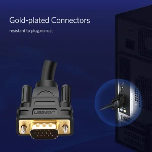 کابل VGA یوگرین مدل VG101-11646 طول 2 متر