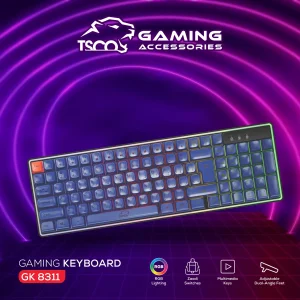 کیبورد مخصوص بازی تسکو مدل GK8311 Apollo
