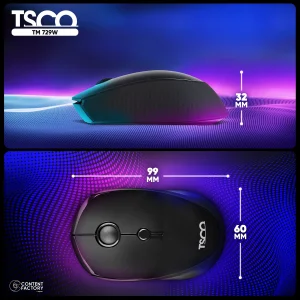 ماوس بی سیم تسکو مدل TM 729W