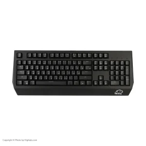 کیبورد مخصوص بازی تسکو مدل GK 8127، سوییچ مکانیکال قهوه ای، Full-Size، نورپردازی RGB