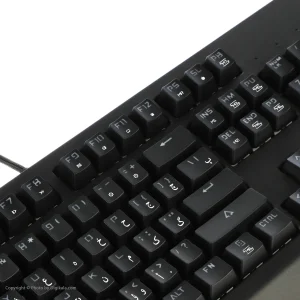 کیبورد مخصوص بازی تسکو مدل GK 8127، سوییچ مکانیکال قهوه ای، Full-Size، نورپردازی RGB