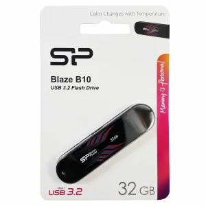 فلش مموری سیلیکون پاور مدل Blaze B10 ظرفیت 32 گیگابایت با رابط USB 3.2 Gen 1