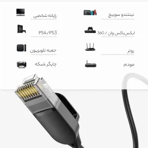 پچ کورد Cat 6A یوگرین مدل UG-70653