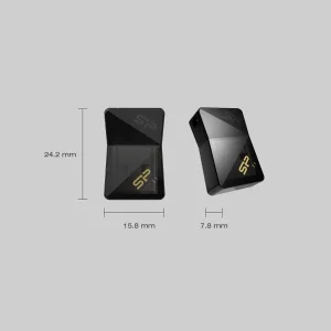 فلش مموری سیلیکون پاور مدل Jewel J08 USB3.1 ظرفیت 64 گیگابایت