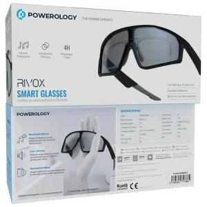 عینک هوشمند پاورولوجی مدل Rivox PWDM82806GY