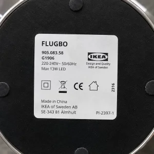 آباژور ایستاده ایکیا مدل تک شاخه FLUGBO