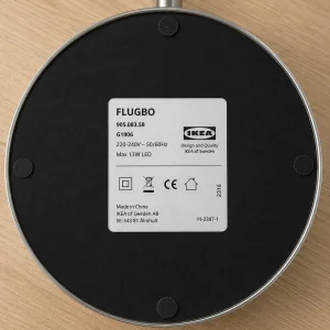 آباژور ایستاده ایکیا مدل تک شاخه FLUGBO