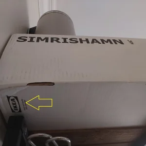 آباژور ایستاده ایکیا مدل SIMRISHAMN-2024
