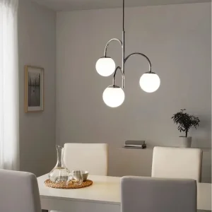 ست لوستر و آباژور ایستاده ایکیا مدل SIMRISHAMN