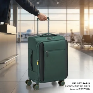 چمدان دلسی مدل MONTMARTRE AIR 3 کد 2357801 سایز کوچک ارتفاع 55 سانتی متر