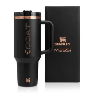 قمقمه استنلی مدل Messi x Stanley 1913 IceFlow™ Quencher 2.0 Tumbler گنجایش 1.18 لیتر