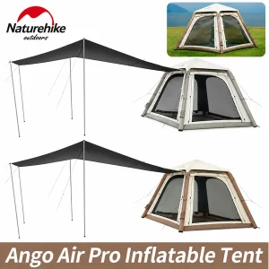 چادر مسافرتی نیچرهایک مدل Ango Air Pro با ظرفیت 4 نفر و سیستم باد خودکار