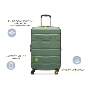 ست سه عددی چمدان دلسی مدل CITADEL SECURITECH کد 40058980