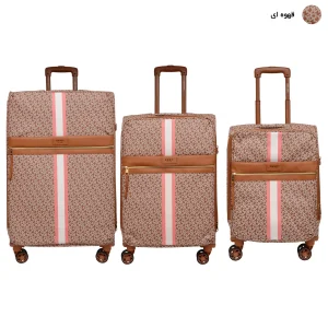 ست سه عددی چمدان دی کی ان وای مدل SIGNATURE STRIPE ST2