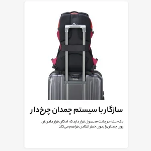 کوله پشتی دلسی مدل NOMADE کد 3335610