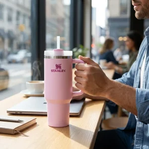 ماگ استنلی مدل Quencher Tumbler H2.0 کد 30oz گنجایش 0.89 لیتر