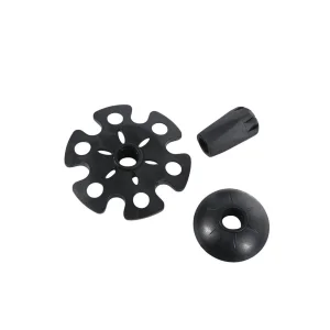 عصای کوهنوردی اسنو هاوک مدل SN-T0115 بسته دو عددی با جنس کربن و ارتفاع قابل تنظیم