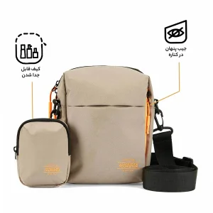 کیف رودوشی امریکن توریستر مدل ORBIT QC9 23002 به همراه کیف کمری