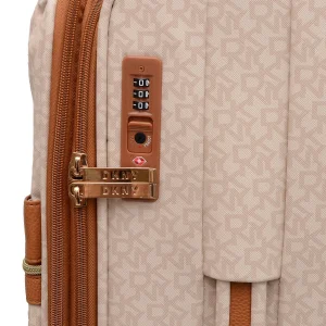 چمدان دی کی ان وای مدل SIGNATURE STRIPE ST2 24 سایز متوسط ارتفاع 67 سانتی متر