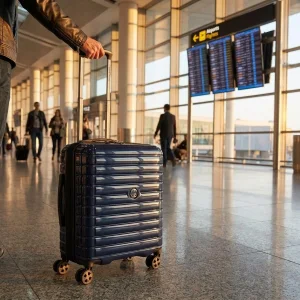 چمدان دلسی مدل  SHADOW 5.0 کد 2878801 سایز کوچک ارتفاع 55 سانتی متر
