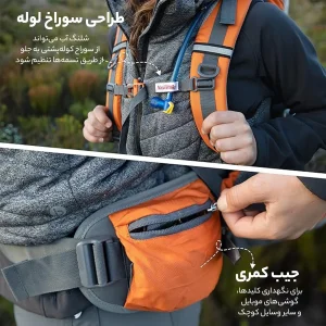 کوله پشتی کوهنوردی نیچرهایک مدل 70L Trekking
