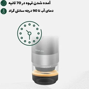 اسپرسوساز سفری گرین لاین مدل GLCM04-GNCPNSCOFM