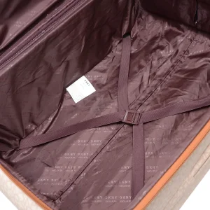 چمدان دی کی ان وای مدل SIGNATURE STRIPE ST2 28 سایز بزرگ ارتفاع 79 سانتی متر