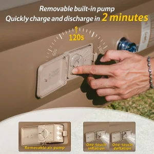 تشک بادی سفری نیچرهایک مدل Cnk2550w