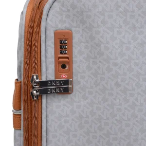 چمدان دی کی ان وای مدل ST2 SIGNATURE STRIPE 20 سایز کوچک ارتفاع 56 سانتی متر