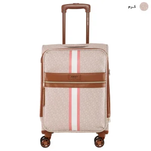 چمدان دی کی ان وای مدل ST2 SIGNATURE STRIPE 20 سایز کوچک ارتفاع 56 سانتی متر