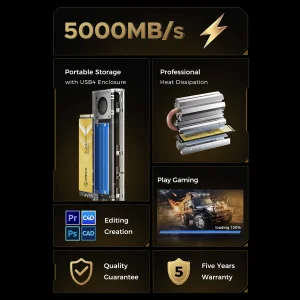 اس اس دی اینترنال PCIe Gen4 x4 اوریکو مدل J20-4TB ظرفیت 4 ترابایت