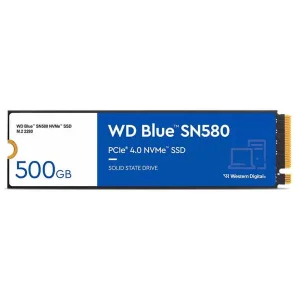 اس اس دی اینترنال PCIe Gen4 x4 وسترن دیجیتال مدل Blue SN580  ظرفیت 500 گیگابایت