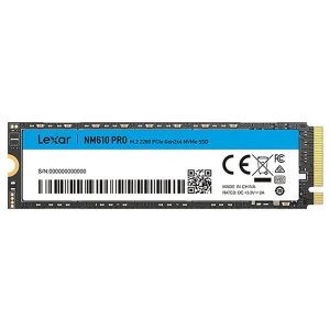 اس اس دی اینترنال PCIe 4.0 لکسار مدل LNM610 PRO M.2 2280 Nvme ظرفیت 500 گیگابایت