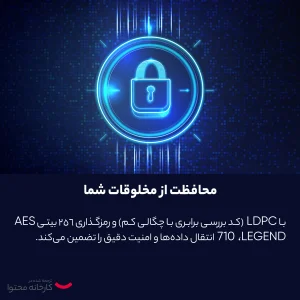 اس اس دی اینترنال ای دیتا مدل LEGEND 710 ظرفیت یک ترابایت
