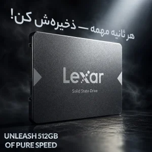 اس اس دی اینترنال SATA III لکسار مدل solid ظرفیت 512 گیگابایت