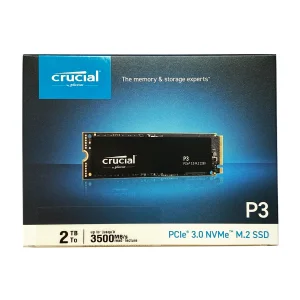 اس اس دی اینترنال کروشیال مدل P3 PCIe M.2 2280 ظرفیت دو ترابایت