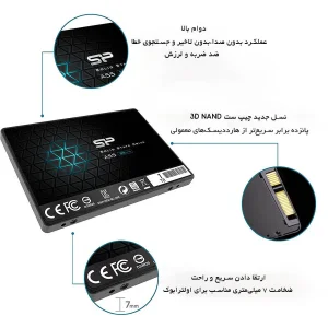 اس اس دی اینترنال سیلیکون پاور مدل Ace A55 ظرفیت 1 ترابایت